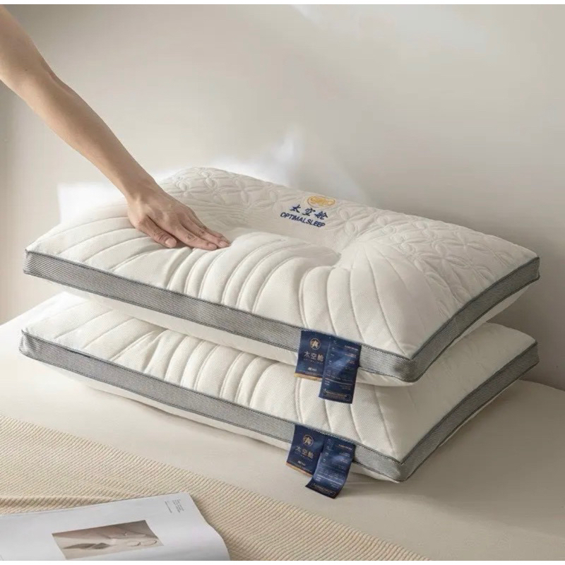 Gối Matxa 3D Chống Đau Mỏi Vai Gáy 48x74cm, Lõi Bông Gòn Trắng Tinh Khiết 7D Mềm Mại, Êm Ái