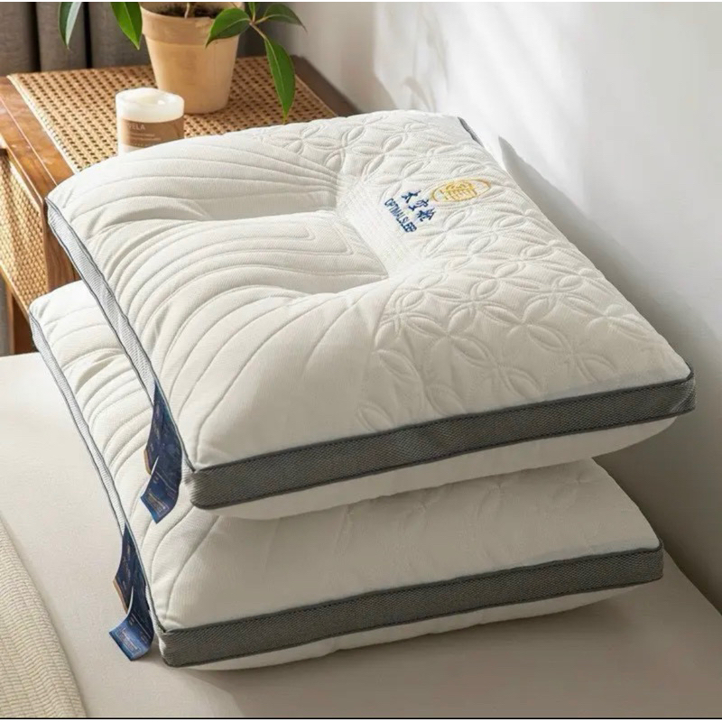 Gối Matxa 3D Chống Đau Mỏi Vai Gáy 48x74cm, Lõi Bông Gòn Trắng Tinh Khiết 7D Mềm Mại, Êm Ái