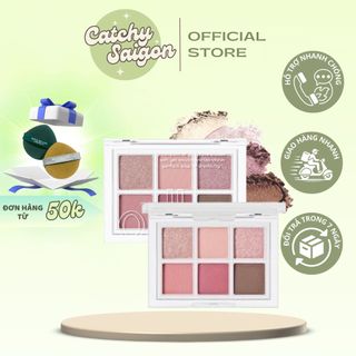 [ODBO] Bảng Mắt 6 Ô Odbo Nhũ Lì, Trong Suốt Signature Eyeshadow Palette (OD276) 4.8g