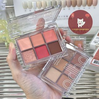 [ODBO] Bảng Mắt 6 Ô Odbo Nhũ Lì, Trong Suốt Signature Eyeshadow Palette (OD276) 4.8g