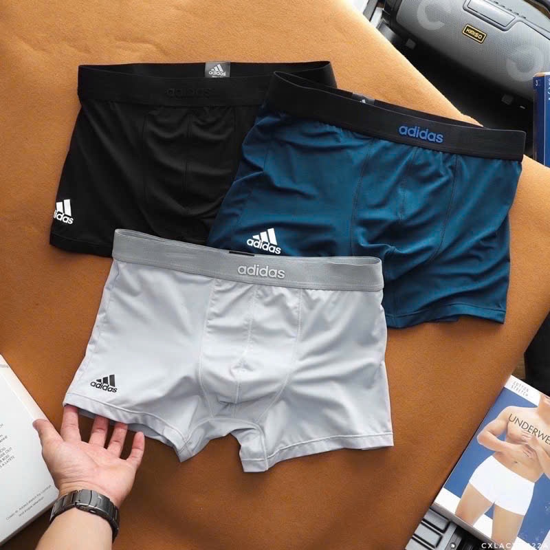 Quần Lót Nam [ COMBO 5C] boxer nam thun lạnh cao cấp thoáng khí co giãn 4 chiều set 5 màu DA02