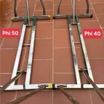 Bộ Võng Xếp Inox Khung Vuông Phi 50 Kèm Võng Lưới Bản Rộng Chắc Chắn Chịu Lực 350kg Bản Cao Cấp Minh Khôi — ảnh 6