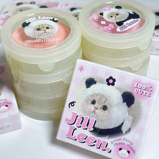 [JILL LEEN] Phấn Má Hồng Đơn Sắc JILL LEEN Too Cute Hoạ Tiết Mèo Ú Xinh Xắn