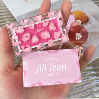 [Jill Leen] Phấn Má Hồng Kem Jill Leen Đơn sắc Hoạ tiết Báo Hồng Nhỏ nhắn