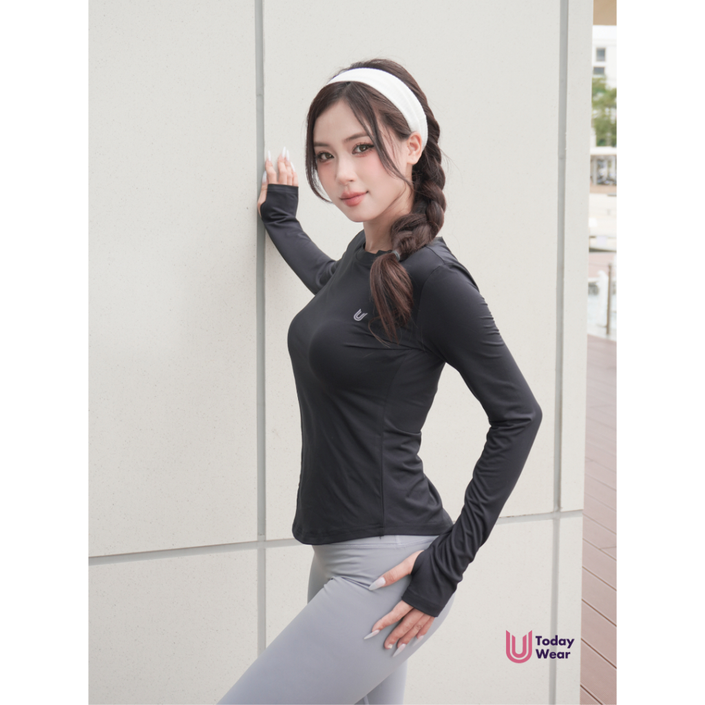 Ảnh Áo thể thao nữ dài tay Miley Long Top Today U Wear chống nắng mềm mịn thoải mái tập gym yoga 3