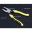 Bộ 3 Kìm điện, cắt, nhọn 8in GF - đầu kìm thép CR-V, tay bọc nhựa PVC