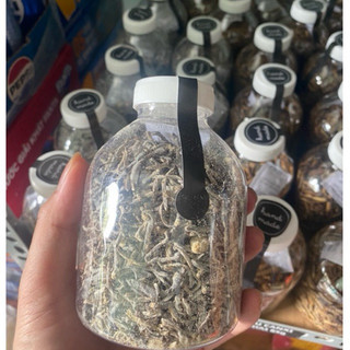 Trùng quế sấy khô Chai 330ml thức ăn cao cấp bổ sung đạm cao cho cá cảnh nói chung và cá lóc nói riêng