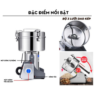 Máy xay bột khô Seka SK 200 xay bột nghiền ngũ cốc hạt khô mịn dễ sử dụng