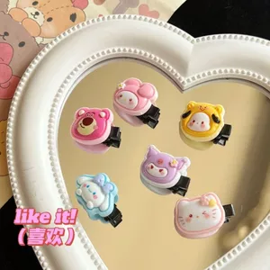 Kẹp Tóc Mini Hoạt Hình Melody Kuromi Cinnamon Dễ Thương K25