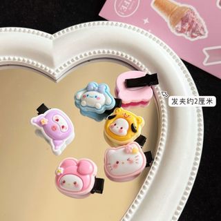 [🔥XƯỞNG SALE SẬP SÀN🔥] Kẹp Tóc Mini Hoạt Hình Melody Kuromi Cinnamon Dễ Thương K25