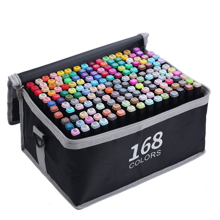 [Cào là có quà]Bút Dạ Màu Marker Touch Hai Đầu 80-168-262 Chuyên Nghiệp Màu Nước Phiên Bản Mới