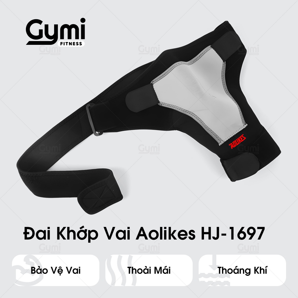 Đai bảo vệ khớp vai có điều chỉnh Aolikes 1697 - AL1697