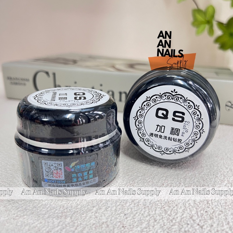 Gel vẽ nổi QS chính hãng trang trí móng - Gel đa năng chất đặc vẽ hoa thủy tinh, tráng gương, tạo hình nail |an an nail