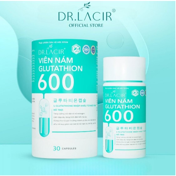 viên uống glutathione 600 dr lacir Viên Uống Glutathione 600 Dr Lacir 30 VIÊN