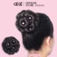 Búi tóc giả đẹp trung niên Cao Cấp-Búi hoa giả đính đá thời trang Qiqishop