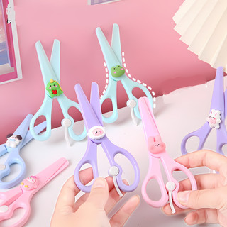 Kéo Cắt Thủ Công Đính Charm Kuromi, Melody,.. Cute Lưỡi Nhựa An Toàn Dễ Thương Cho Học Sinh Dân Văn Phòng Tiện Dụng