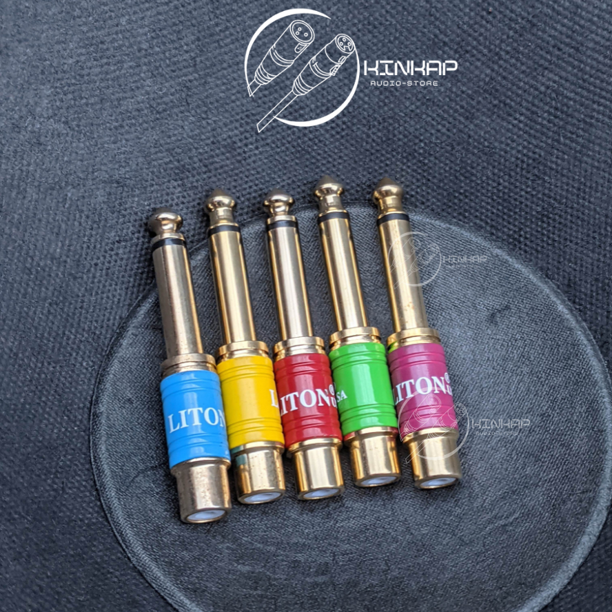 Jack chuyển Av ra 6 ly Liton hàng tốt không bị ô xi hóa đầu jack giá 1 ...