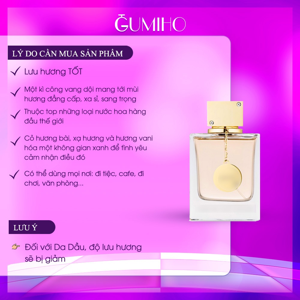 Nước Hoa Nữ Club De Nuit Women  Nữ Tính, Thanh Lịch, Ấm Áp - GumihoPerfume | BigBuy360 - bigbuy360.vn