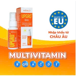[Date 11/2026] Upgro Spray Dạng Xịt -Bổ Sung Vitamin tổng hợp,Hỗ Trợ Tăng Sức Đề Kháng Cho Bé Chai 25ml - hanzo2009