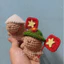 Chú chuột Capybara bằng len đáng yêu