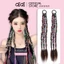 Tóc Giả Tết Dây Cột Gồm 3 Dây Tết MIX CHUN (Giá 1 bên) Tóc Phong Cách Hàn Quốc QiQiShop