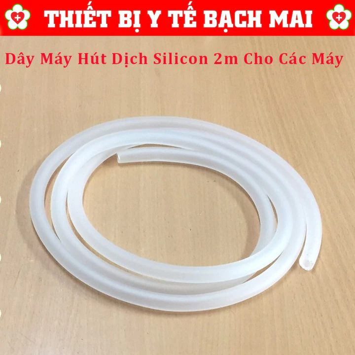 Dây Hút Dịch Silicon Dùng Cho Máy Hút Dịch Yuwell 7E-A, 7E-B, 7E-C, 7A-23D, Kaneko, Lucass – 2