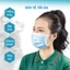 khẩu trang y tế Như Ý Company 4 lớp giấy lọc kháng khuẩn, 5 màu - Hộp 50 cái