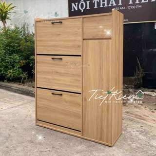 Tủ giày gỗ đa năng 90cm Nội Thất Tiết Kiệm TG393939