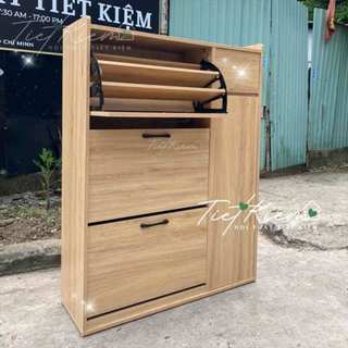Tủ giày gỗ đa năng 90cm Nội Thất Tiết Kiệm TG393939