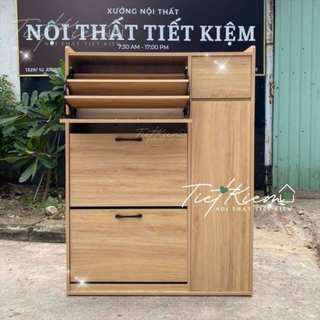 Tủ giày gỗ đa năng 90cm Nội Thất Tiết Kiệm TG393939