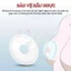 Hộp 2 Phễu Hứng Sữa IQKAO Chống Tràn, Chất Liệu Silicone, Kích Sữa Nhẹ, Mềm Mại, An Toàn Cho Bé