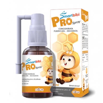 Xịt họng Smartbibi Pro Spray giảm ho đau họng, 15ml, Ý - hanzomart