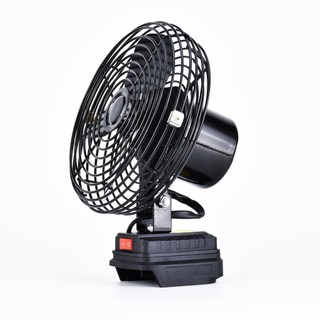 Combo thân đèn 16 bóng led và thân quạt 8inh chân pin phổ thông 4cm