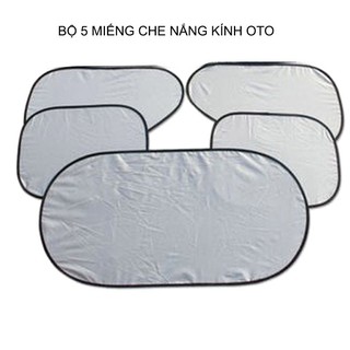 (freeship) Bộ 5 Tấm Rèm Che Nắng Ô Tô - SET 5 MÓN CHE NẮNG XE HƠI Ô TÔ ( LOẠI TỐT)