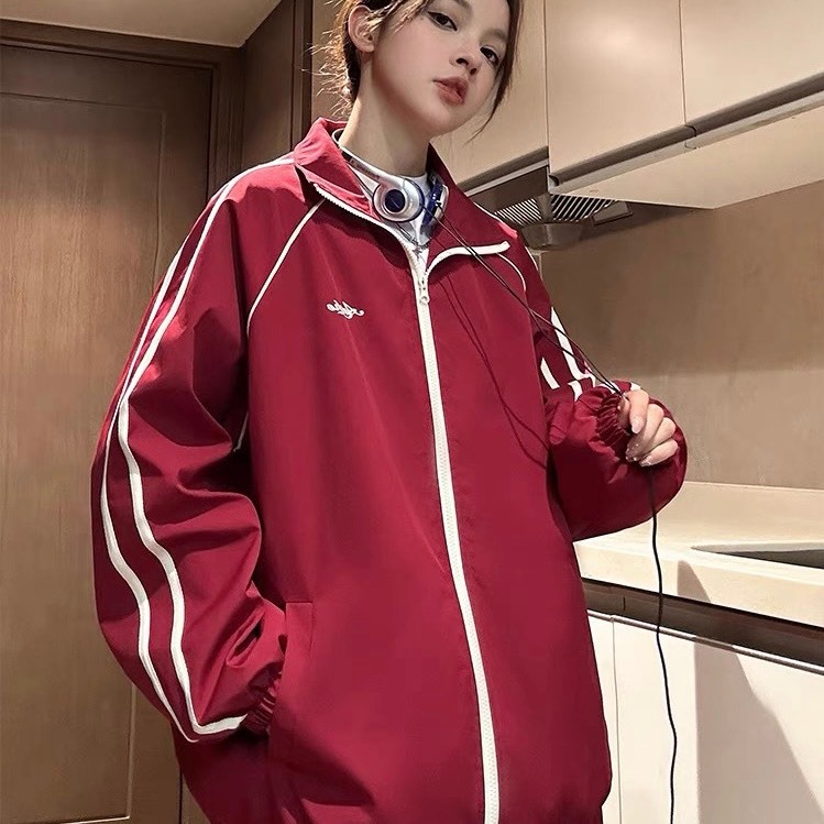 Ảnh Áo Khoác Gió ANCHO NAD Unisex Áo Khoác Dù From Rộng Chống Nước Nam Nữ Cổ Đứng Thu Đông AG 6 1