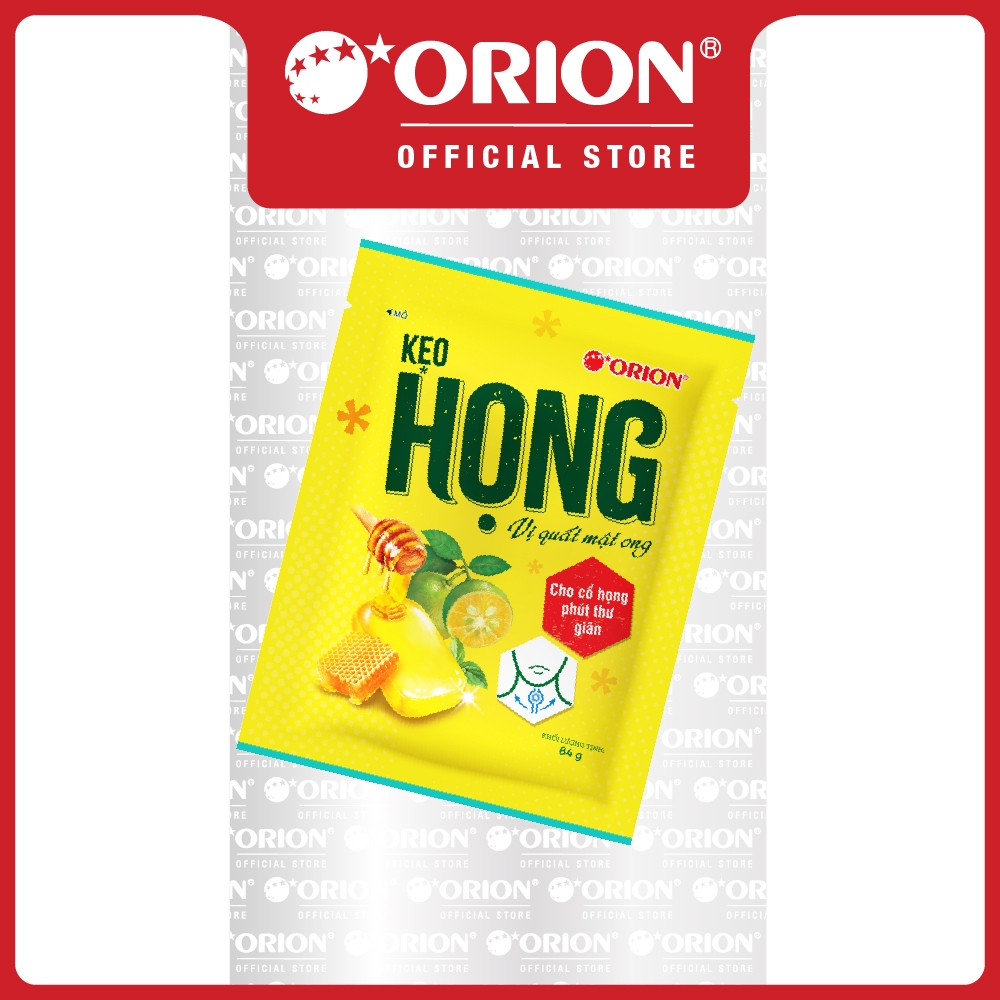 Combo 5 Gói kẹo ngậm HỌNG vị quất mật ong gói 84G