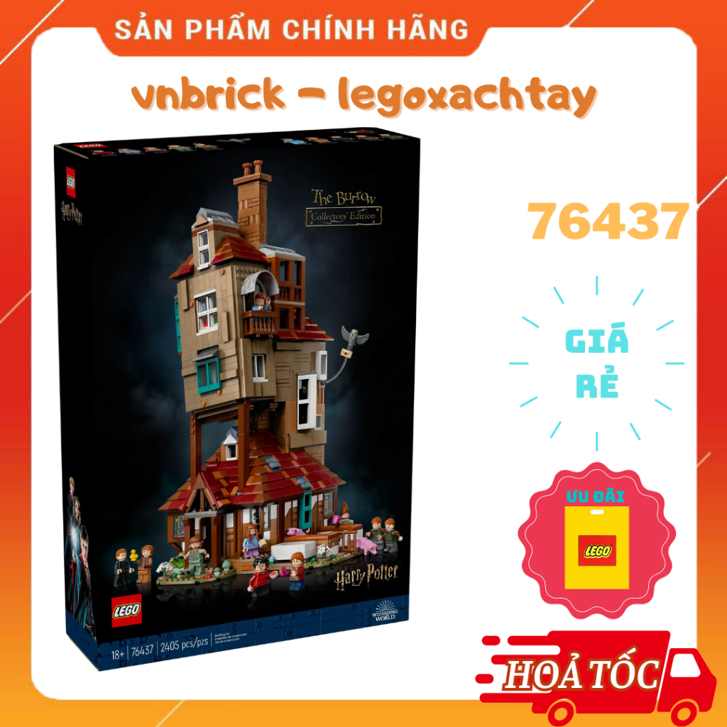LEGO Harry Potter 76437 The Burrow Hang Sóc | Shopee Việt Nam