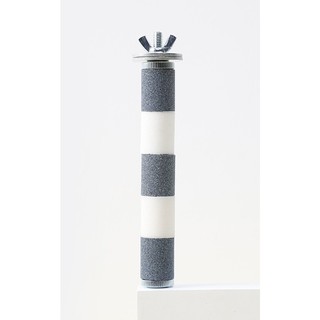 Cầu Đứng Cho Vẹt Mài Móng Dài 15cm Bằng Thép Phủ Cát Màu Giúp Móng Chim Luôn Gọn Gàng