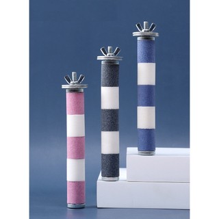 Cầu Đứng Cho Vẹt Mài Móng Dài 15cm Bằng Thép Phủ Cát Màu Giúp Móng Chim Luôn Gọn Gàng