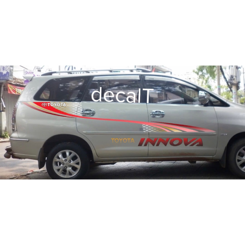 Tem Dán Sườn Xe Innova. Tem Dán Sườn Xe Innova (I0035) | Shopee Việt Nam