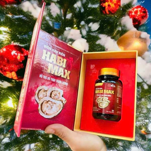 Viên Uống Hàu Biển HABI MAX giúp bổ thận tráng dương, tăng cường sinh lý nam, hộp 30 viên