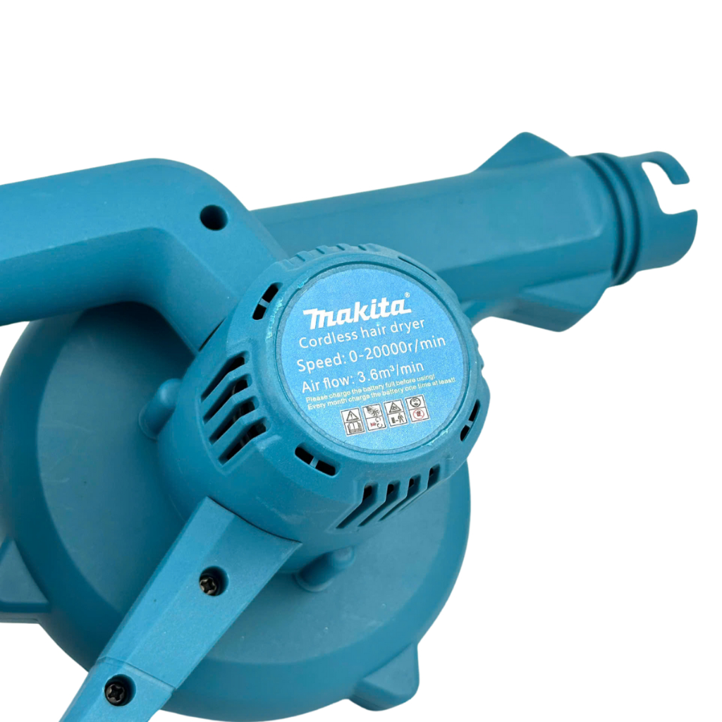 Máy thổi bụi dùng pin Makita kèm phụ kiện, máy thổi hút bụi cầm tay công suất lớn 680W vệ sinh đa năng thổi khỏe sạch sẽ