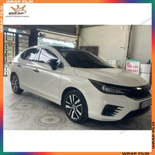 PPF đen bóng dán trụ Honda City 2021-2026