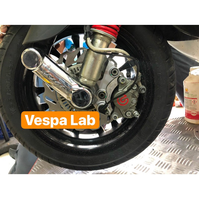 PÁt (bÁt) Heo Brembo Cnc 2pis Vespa Sprint Primavera 