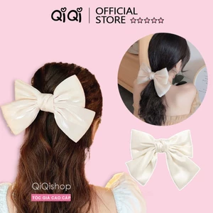Dây buộc tóc/ Kẹp Tóc Hình Nơ Bản To Xinh Xắn Phong Cách Hàn Quốc Qiqishop