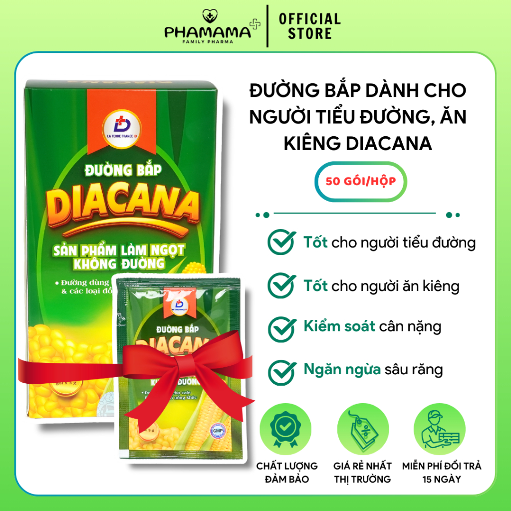 Ảnh Đường bắp Diacana dành cho người tiểu đường, ăn kiêng 1