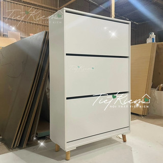 Tủ đựng giày siêu mỏng N80cm Nội Thất Tiết Kiệm TG4299