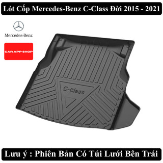Lót Cốp Mercedes-Benz C-Class Các Thế Hệ ,Hàng Loại Dày Không Mùi Khó Chịu