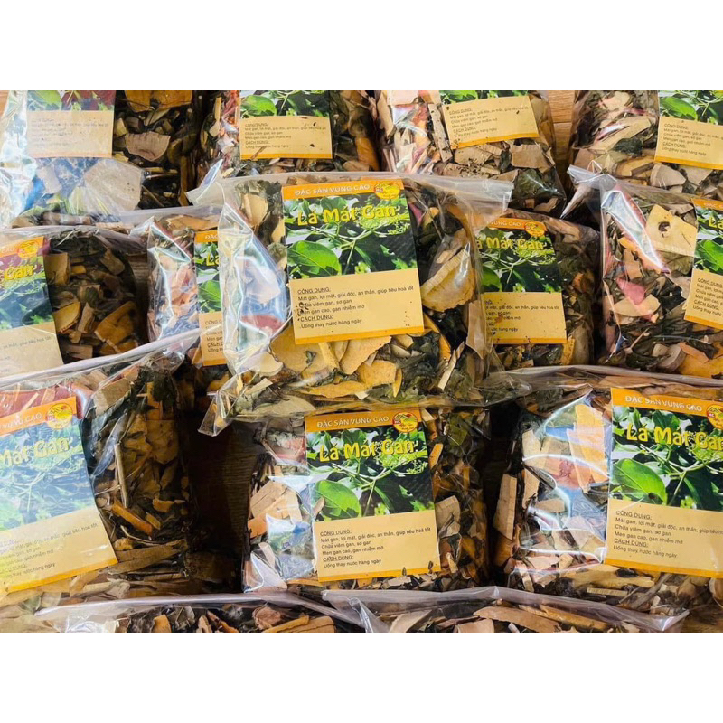Cây Lá Gan hỗ trợ men gan, sơ gan, gan mỡ, giải độc( 1kg chia 10 gói tiện lợi )