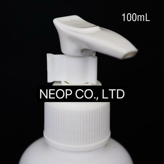 Chai Nhựa Trắng Đục 100ml Vòi Van Trắng HPDE Siêu Xinh